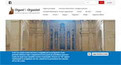 Desktop Screenshot of organieorganisti.it
